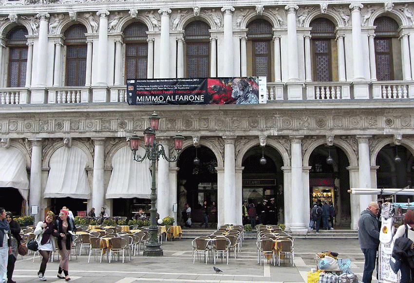 Biblioteca Nazionale Marciana Venezia Mimmo Alfarone Ritratti