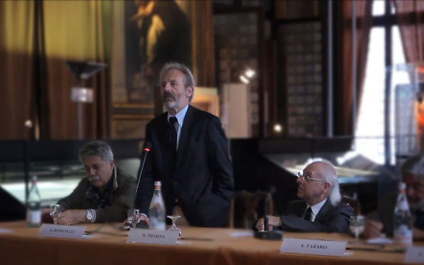 Presentazione mostra Mimmo Alfarone Biblioteca Nazionale Marciana Giandomenico Romanelli