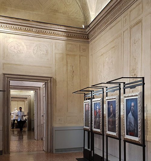 Quattro ritratti per la Marciana Biblioteca Nazionale Venezia