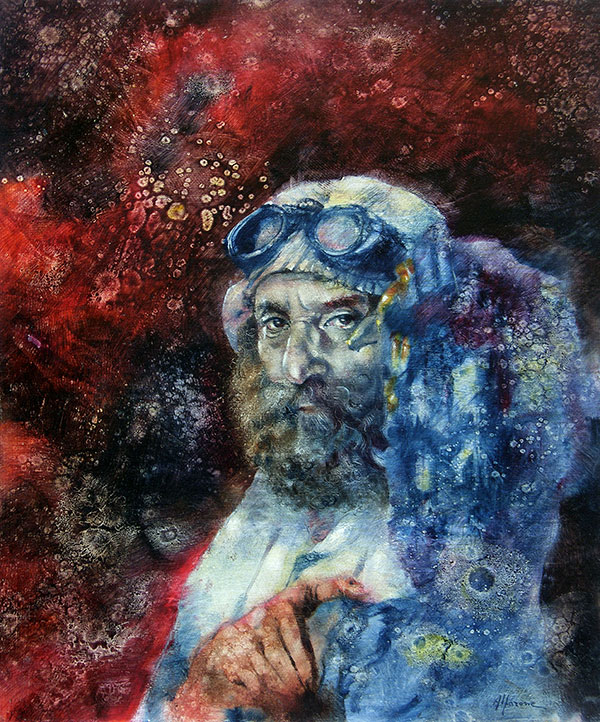 Ritratto di C�sar By Mimmo Alfarone Biblioteca Nazionale Marciana Venezia