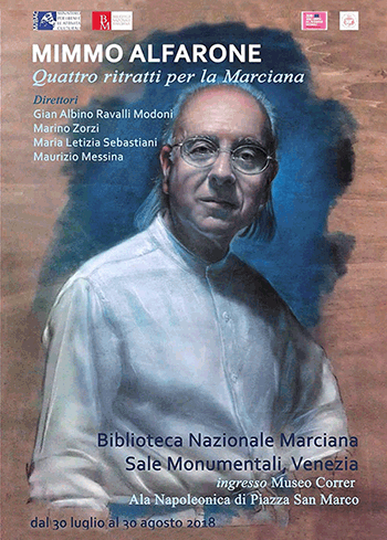 Mostra quattro ritratti dei Direttori Biblioteca Nazionale Marciana By Mimmo Alfarone