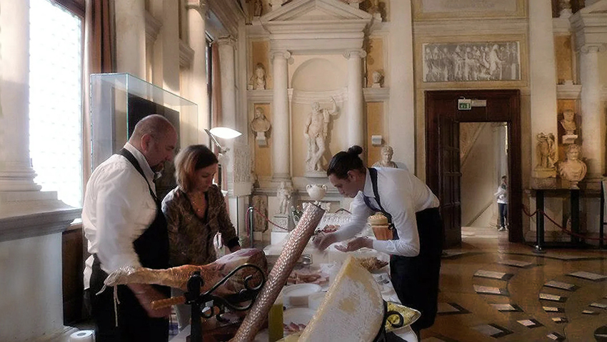 vernissage inaugurazione mostra Mimmo Alfarone BIblioteca Nazionale Marciana Venezia